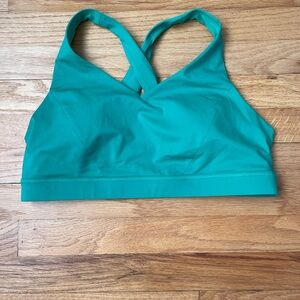 lululemon athletica Cascadia Green Sports Bra